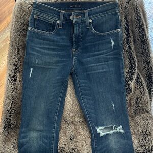 Lucky Brand Women's Dark Blue Skinny Jeans